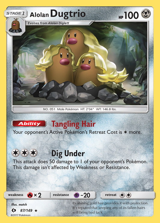 087/149 Alolan Dugtrio