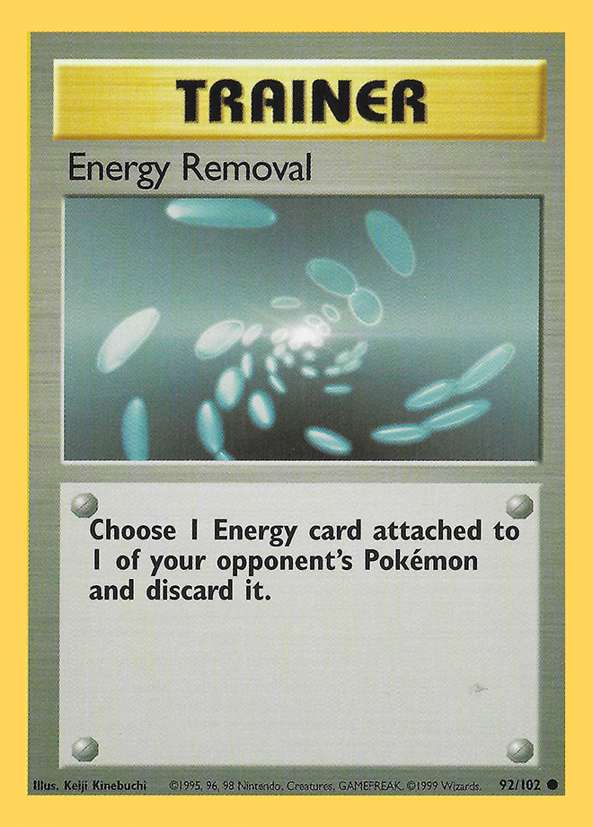 092/102 Energy Removal