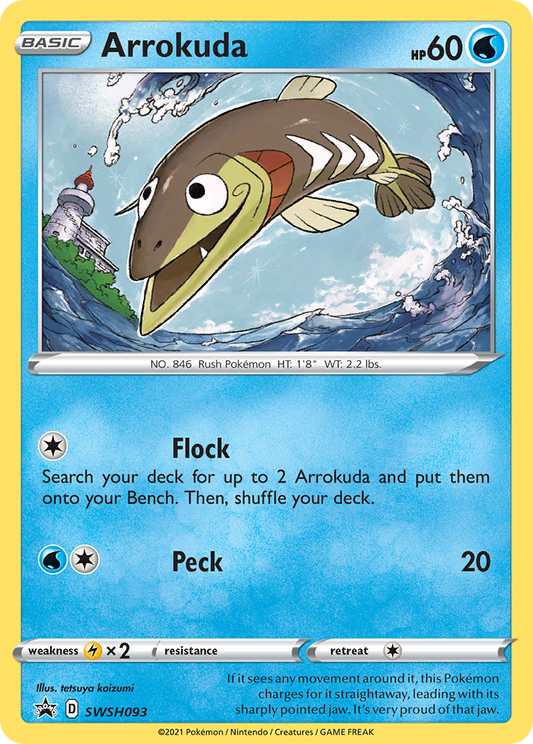 SWSH093 Arrokuda