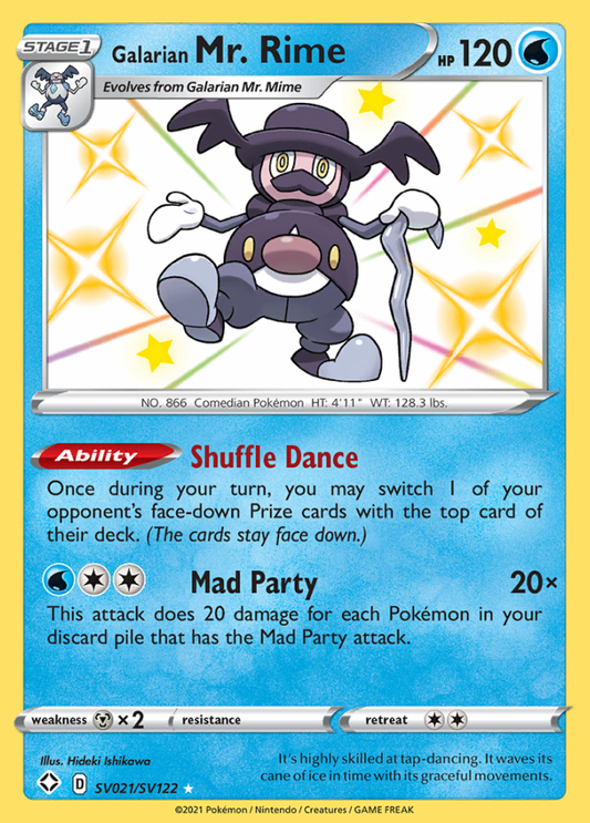SV021/SV122 Galarian Mr. Rime