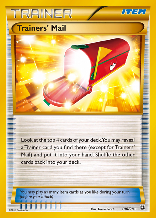100/98 Trainers' Mail