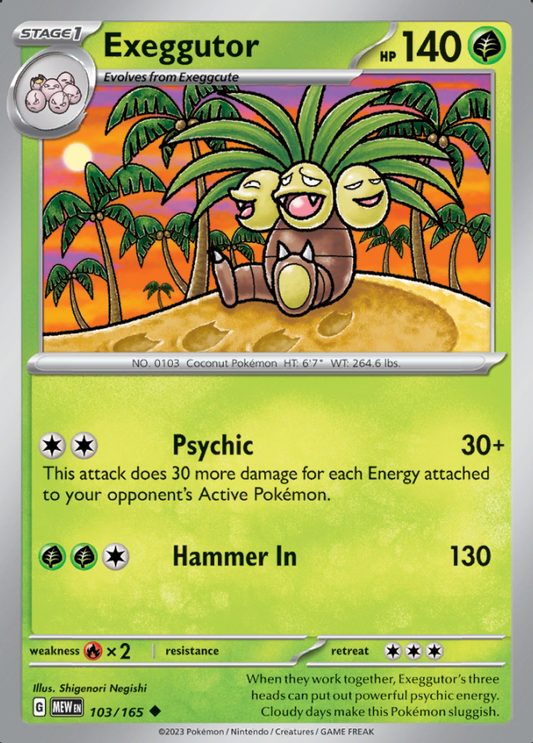 103/165 Exeggutor