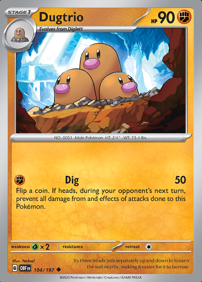104/197 Dugtrio