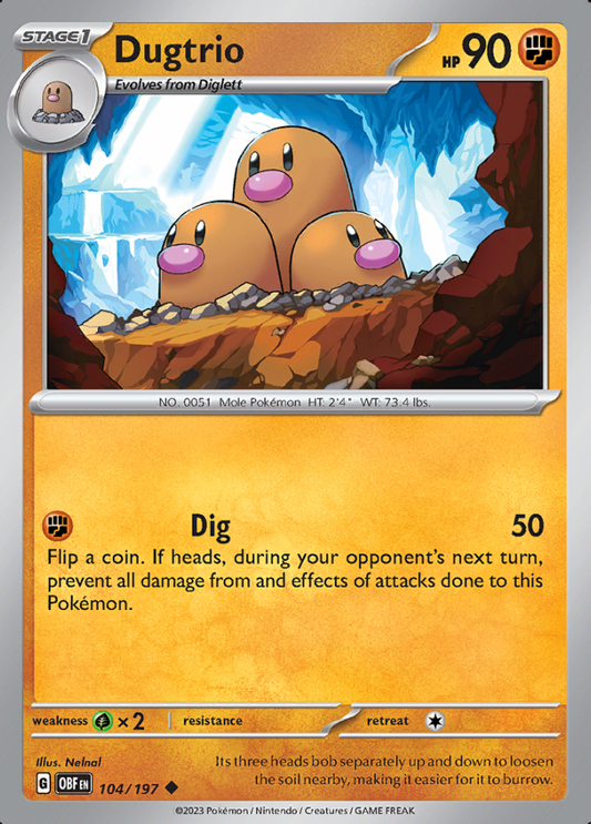 104/197 Dugtrio