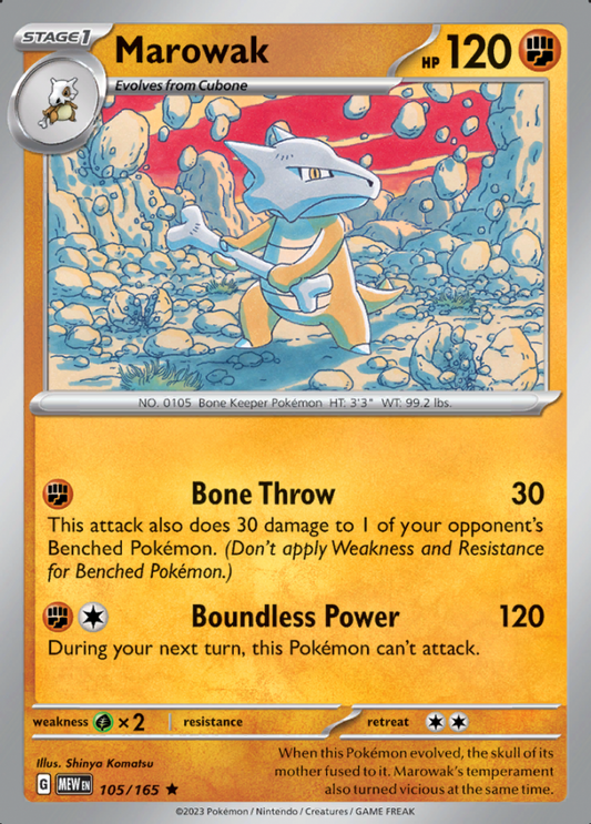 105/165 Marowak