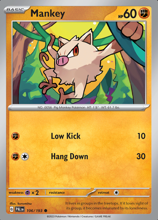 106/193 Mankey