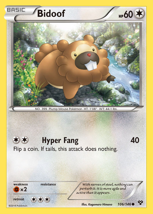 106/146 Bidoof
