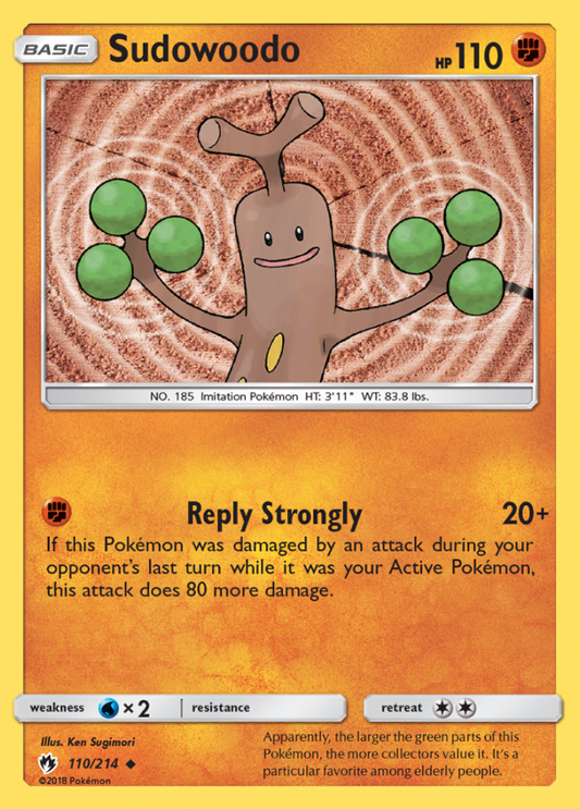 110/214 Sudowoodo