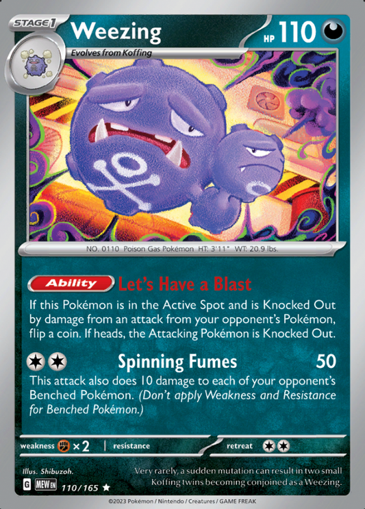 110/165 Weezing