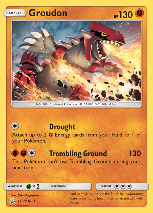 113/236 Groudon