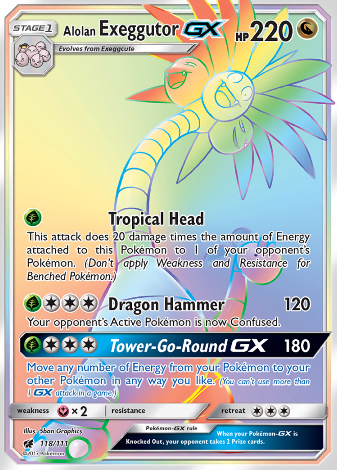 118/111 Alolan ExeggutorGX