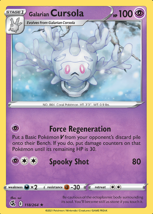 118/264 Galarian Cursola