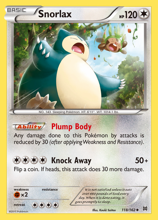 118/162 Snorlax