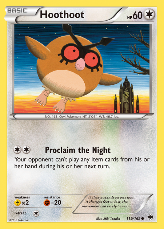 119/162 Hoothoot