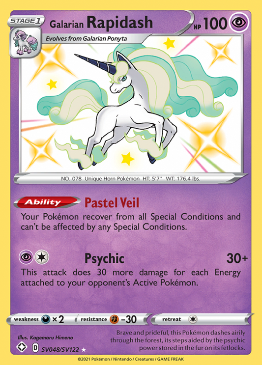 SV048/SV122 Galarian Rapidash