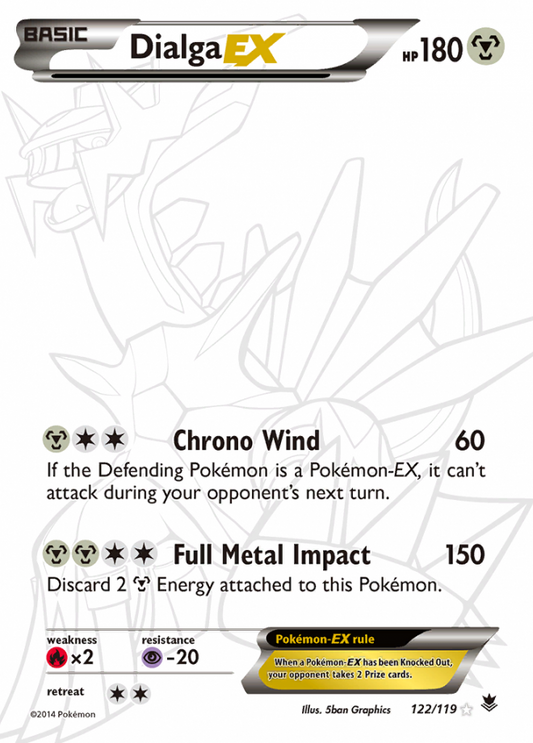 122/119 DialgaEX