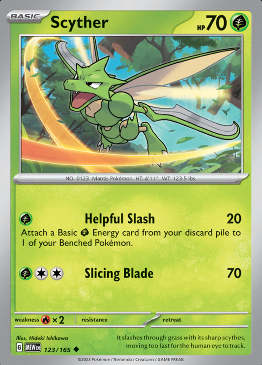 123/165 Scyther