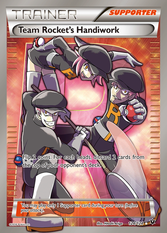 124/124 Team Rocket's Handiwork