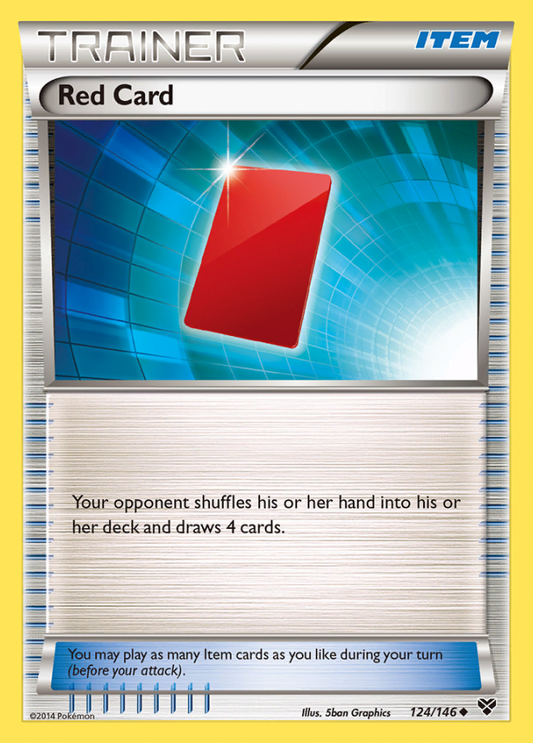 124/146 Red Card