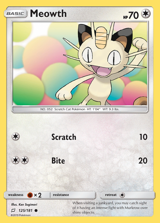 125/181 Meowth