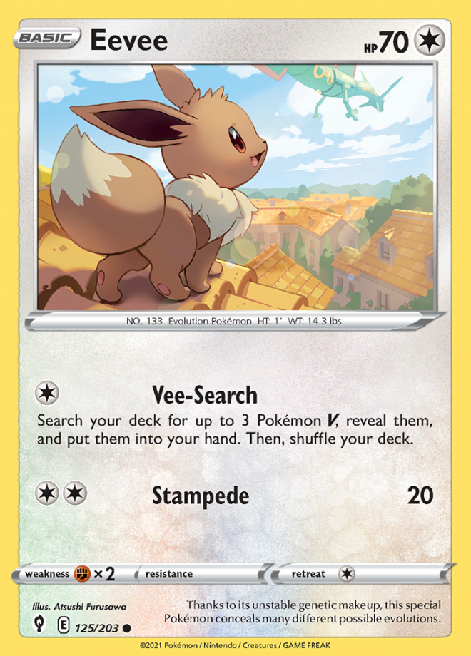 125/203 Eevee