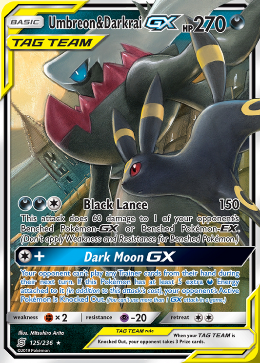 125/236 Umbreon & DarkraiGX