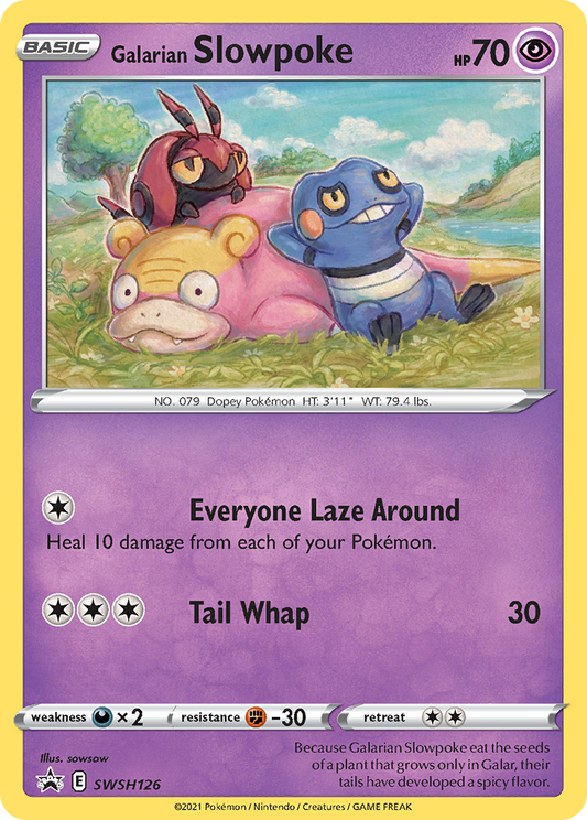 SWSH126 Galarian Slowpoke