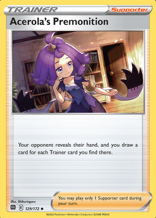 129/172 Acerola's Premonition