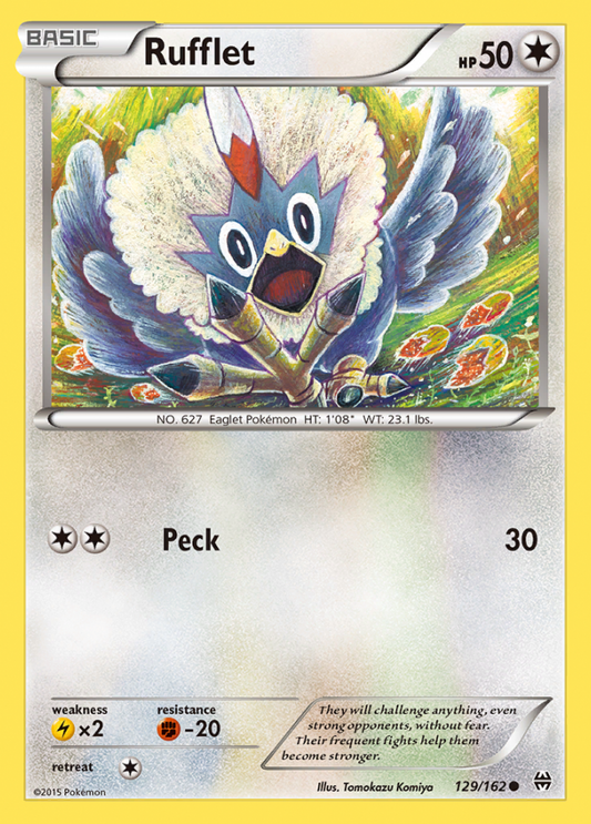 129/162 Rufflet