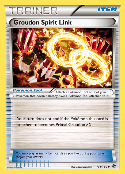 131/160 Groudon Spirit Link