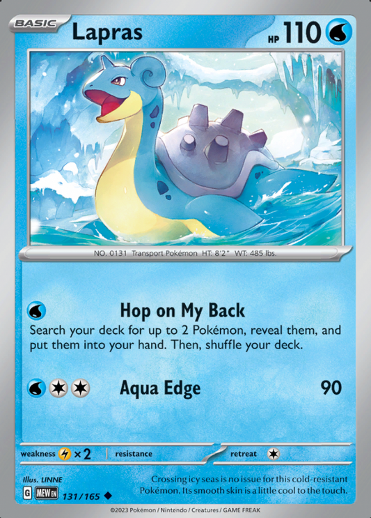 131/165 Lapras