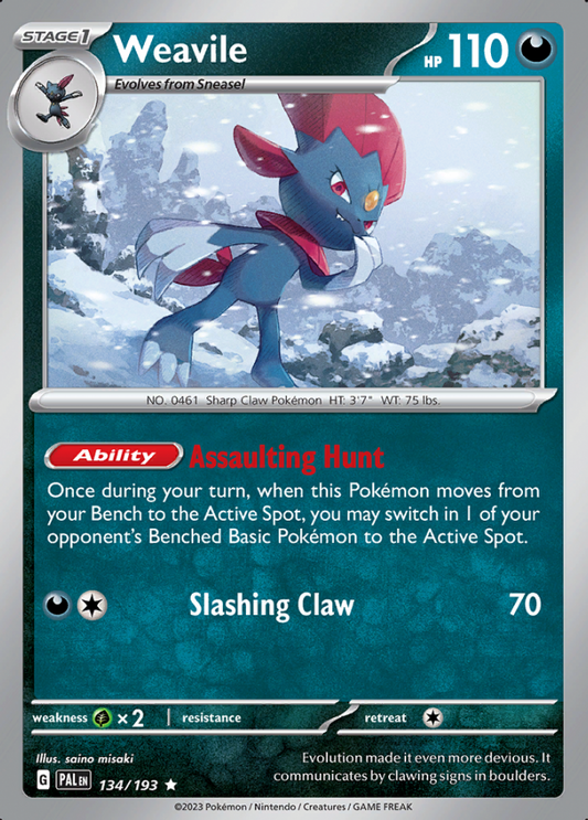 134/193 Weavile