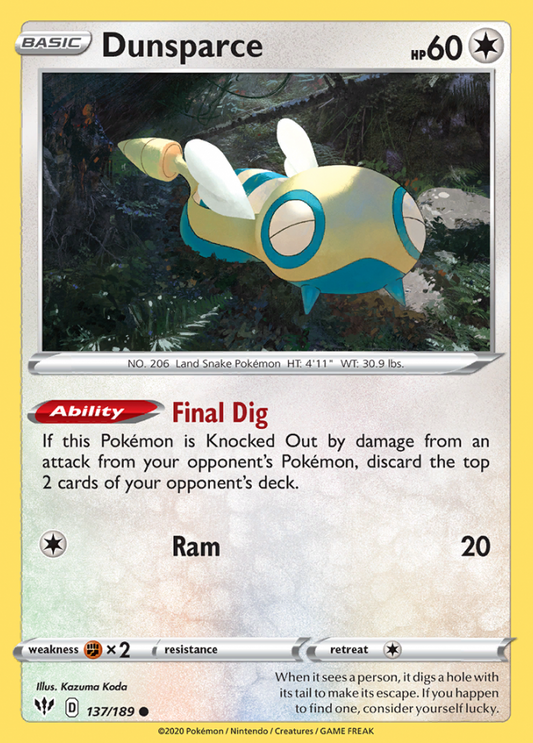 137/189 Dunsparce