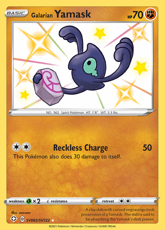 SV065/SV122 Galarian Yamask