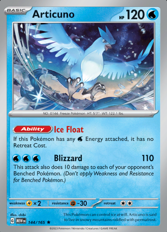 144/165 Articuno