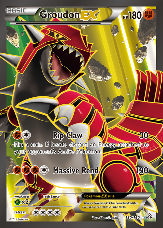 150/160 GroudonEX