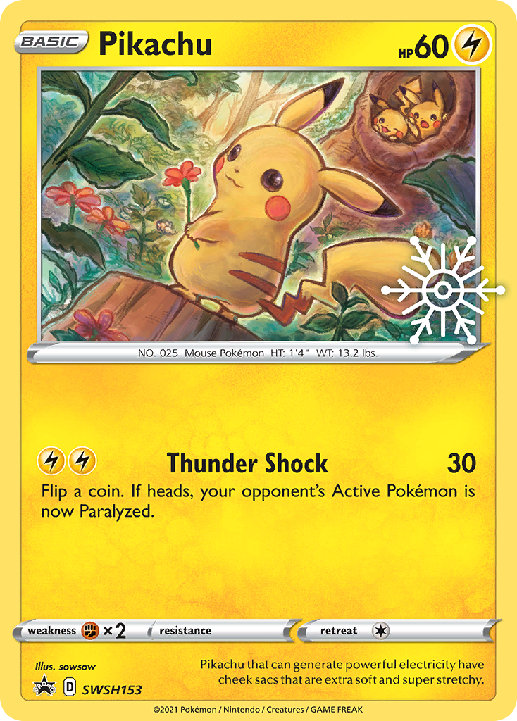 SWSH153 Pikachu