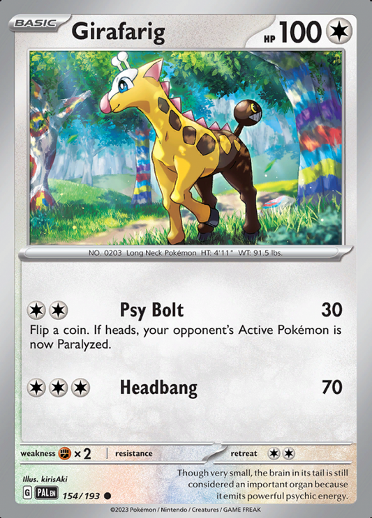 154/193 Girafarig