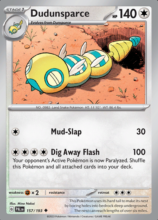 157/193 Dudunsparce