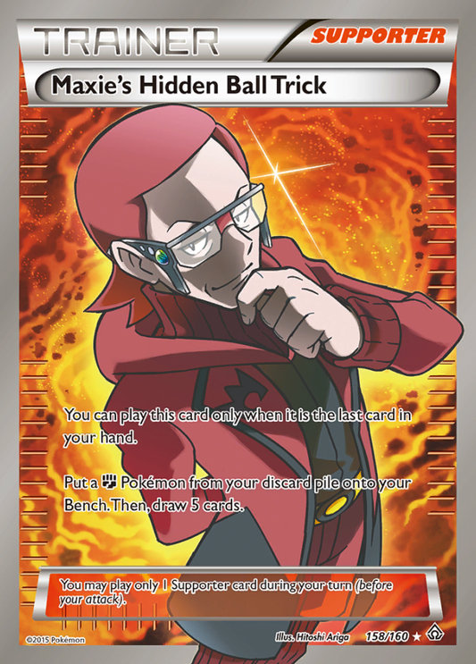 158/160 Maxie's Hidden Ball Trick