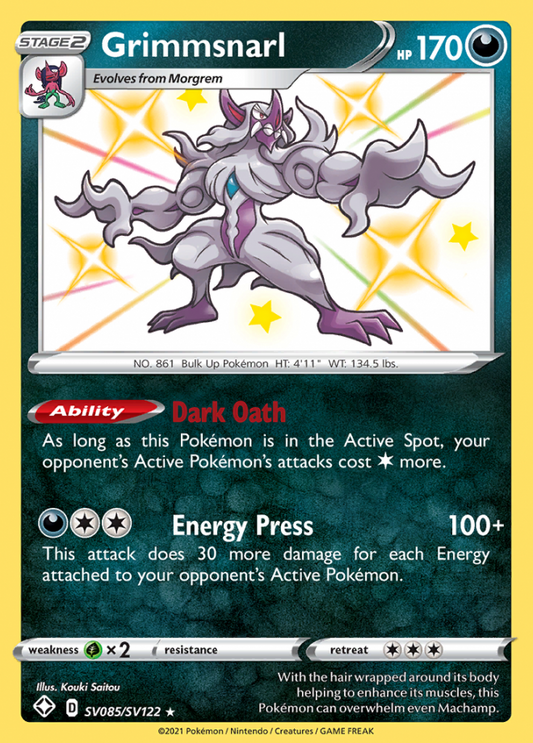 SV085/SV122 Grimmsnarl