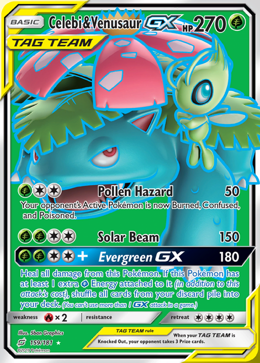 159/181 Celebi & VenusaurGX