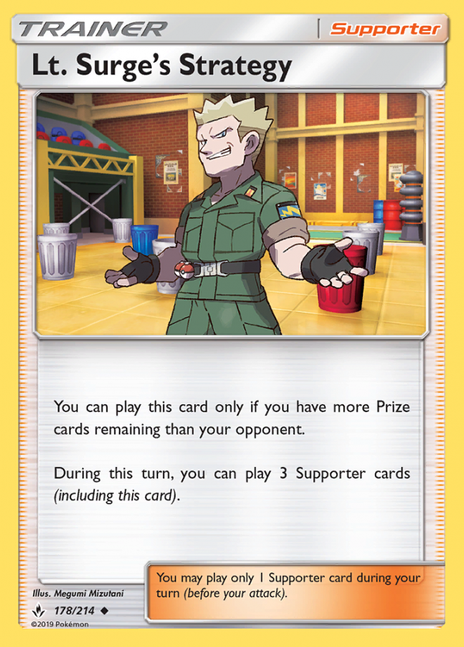 178/214 Lt. Surge's Strategy