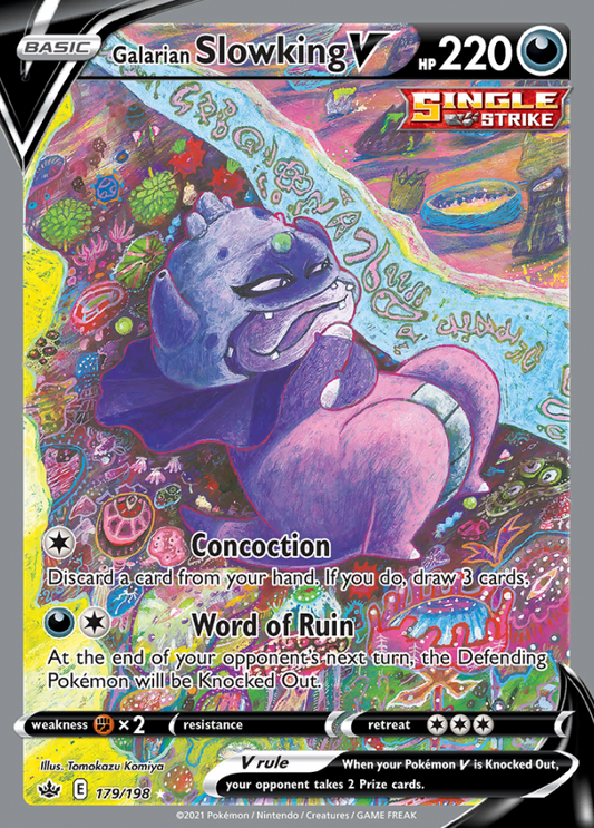 179/198 Galarian SlowkingV