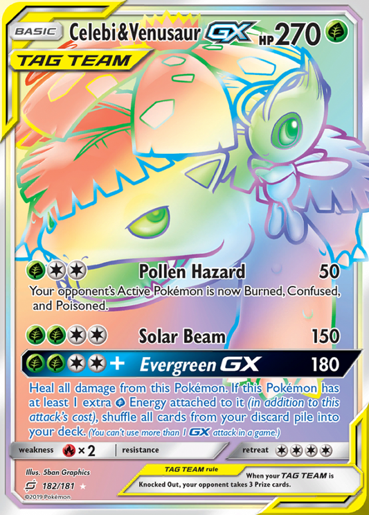 182/181 Celebi & VenusaurGX