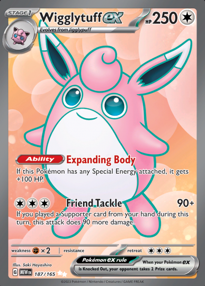 187/165 Wigglytuff ex