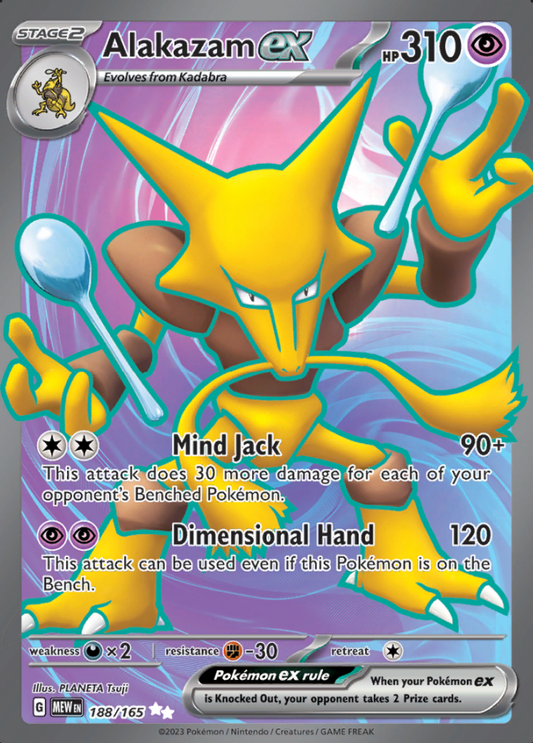 188/165 Alakazam ex