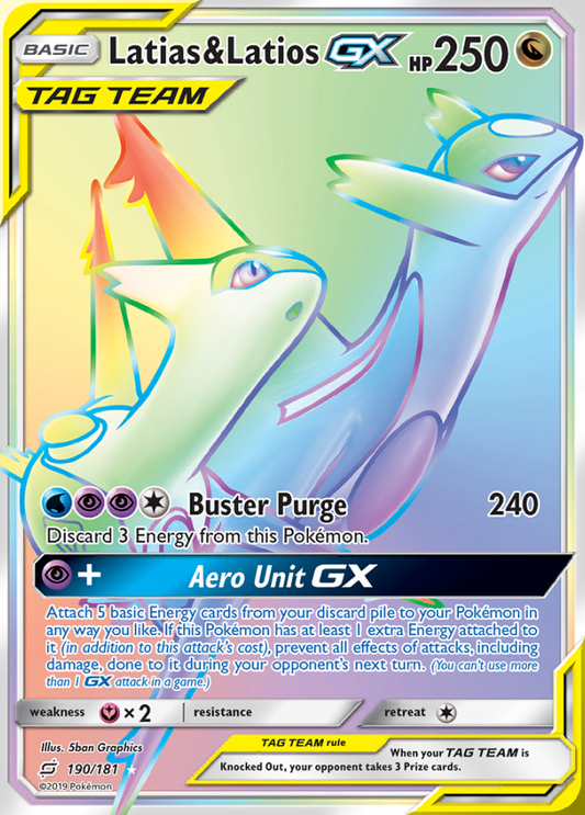 190/181 Latias & LatiosGX