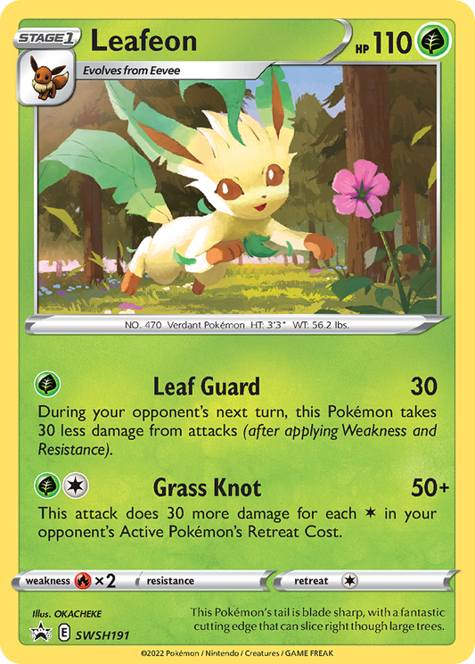 SWSH191 Leafeon