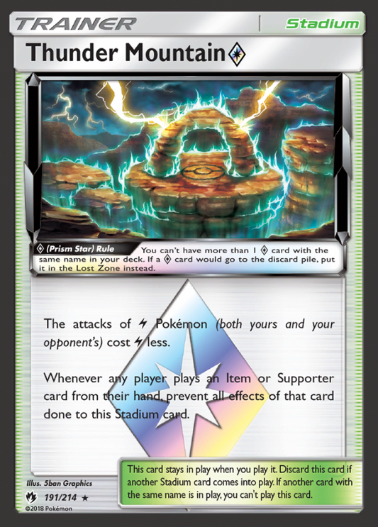 191/214 Thunder Mountain♦